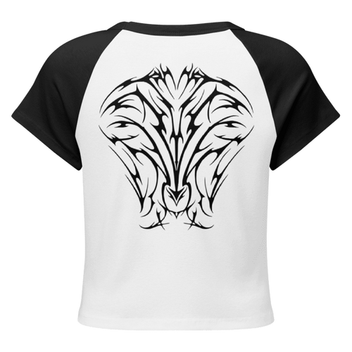 Women’s micro rib raglan baby tee